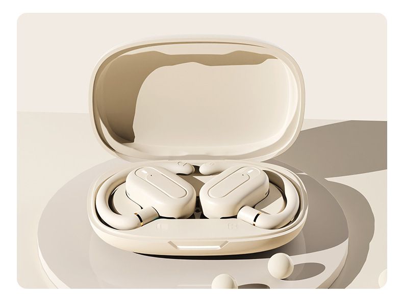 YJ22 Bluetooth non ha né suono in entrata né in uscita. Auricolari regolabili con stile orecchio sospeso e luce di respirazione del vano_voghion.com