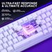 AULA Hero 68 Gaming Keyboard, Mechanical, Hall Effect Magnetic Switch, 0.01 Mm Adjustable Actuation, Rapid Trigger, 8K Polling Rate, Side Engraved, 60_voghion.com
