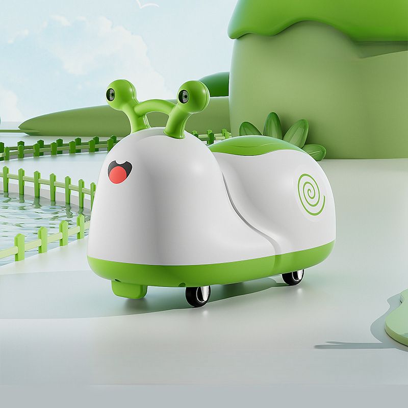 Snail per bambini da 1 a 3 anni, Silent Wheel Twist, macchina cavalcabile a forma di arachidi_voghion.com