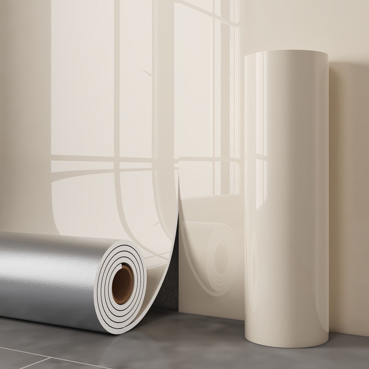 Marble Tile Wall Stickers Kitchen Bathroom, Thickened Waterproof And Moisture-Proof Self-Adhesive Wallpaper_voghion.com