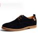 Merk Echt Leer Heren Heren Zakelijk Oxford Handgemaakt Antislip Platte Casual Schoen Comfortabele Werkschoenen Sneakers_voghion.com