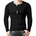 T-shirt da uomo a maniche lunghe autunno e inverno_voghion.com