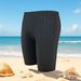 Men's Clothing Swimming Trunks Five Point Men's Professional Swimsuit Boxer Shorts Shark Skin Large Size Hot Spring Swimming Suit_voghion.com