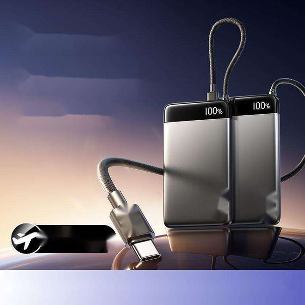 【 Akkumulert varmt salg på 16,35 millioner+ enheter】 Mobil 3C Power Bank 2025 Ny modell med innebygd hurtiglading_voghion.com