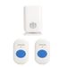 Wireless Doorbell With Flashing Light & Vibration Alert – 36 Melodies, 50m Range, Low Power Consumption (12V, Ideal For Elderly & Hearing Impaired)_voghion.com