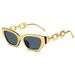 INS Vintage Cat Eye Sunglasses Women 2022 Trend New Fashion Small Metal Chain Sunglasses Elegant Eyeglasses Fashion_voghion.com