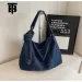 TB BHULAMTE Designer Inverno Alta qualità Nuova Tela Denim Retro Moda Monospalla Lusso Tracolla Grande Capacità_voghion.com