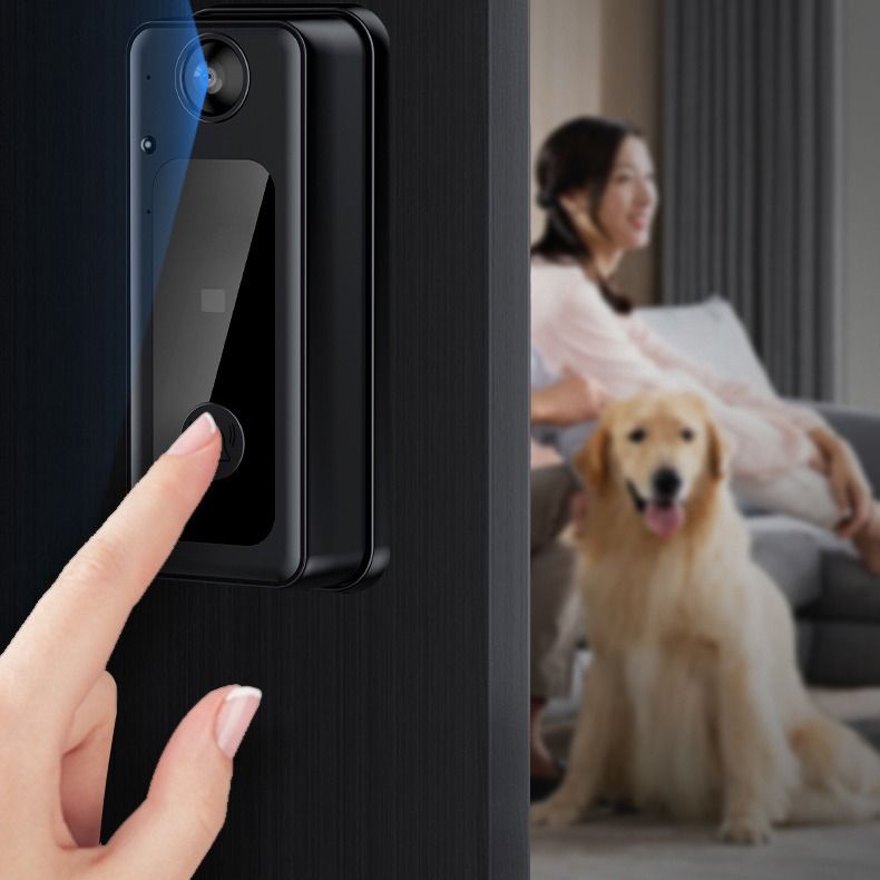 New M13 Smart Doorbell 2.4G Wireless HD Night Vision Monitoring Visual Intercom Home with Display Screen_voghion.com