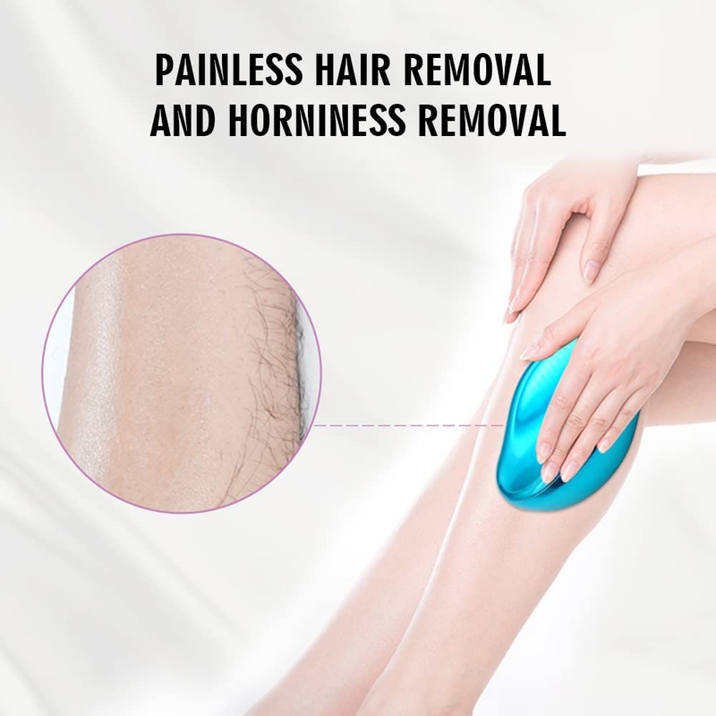 Safe Painless Hair Remover Physical Epilator Armpits and Legs Reusable Easily Clean Professional Exfoliante Fa_voghion.com