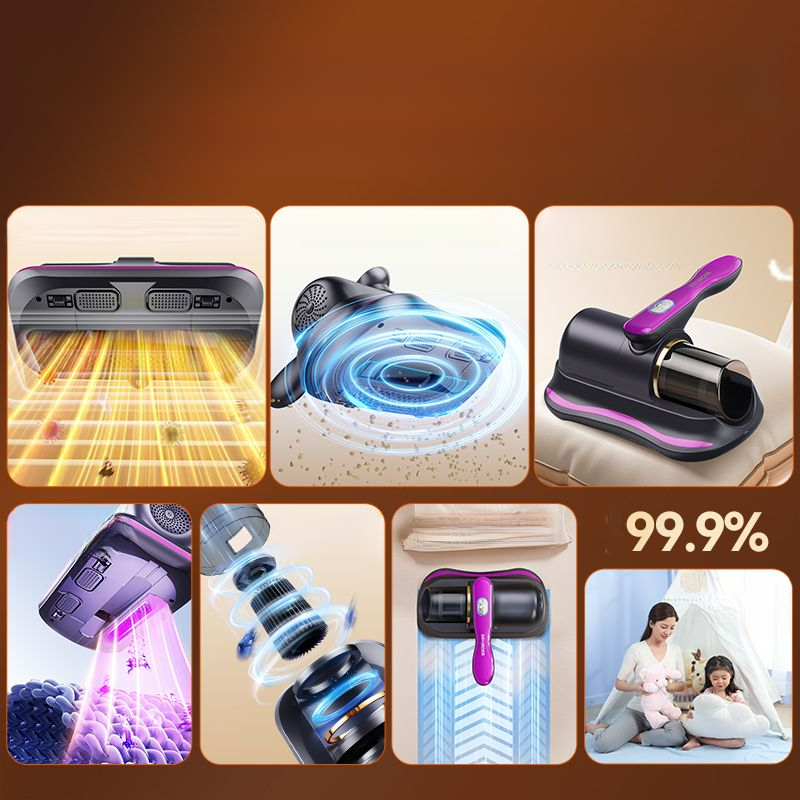 German Benbo Mite Removal Device For Home Use, Wireless UV Sterilization Vacuum Cleaner With High Suction Power,_voghion.com