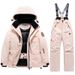 Winter Children's Suit Set Boys' Warm Waterproof Windproof Professional One-piece Girls' Ski Overalls_voghion.com