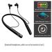 Draadloze hoofdtelefoon 88h sport oordopjes Fone Bluetooth V5.1 met microfoon nekband bas stereo headset SD TF-kaart voor XiaoMi_voghion.com