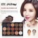15 Eyeshadow Palette Earthy Matte Pearlescent Nude_voghion.com