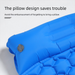Thickened Outdoor Foldable Portable Tent Nap Ground Moisture-Proof Single Double Egg Nest Inflatable Mat_voghion.com