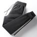 Pantalones de plumón de pato blancos para hombre, gruesos, cálidos, informales, versátiles y juveniles._voghion.com