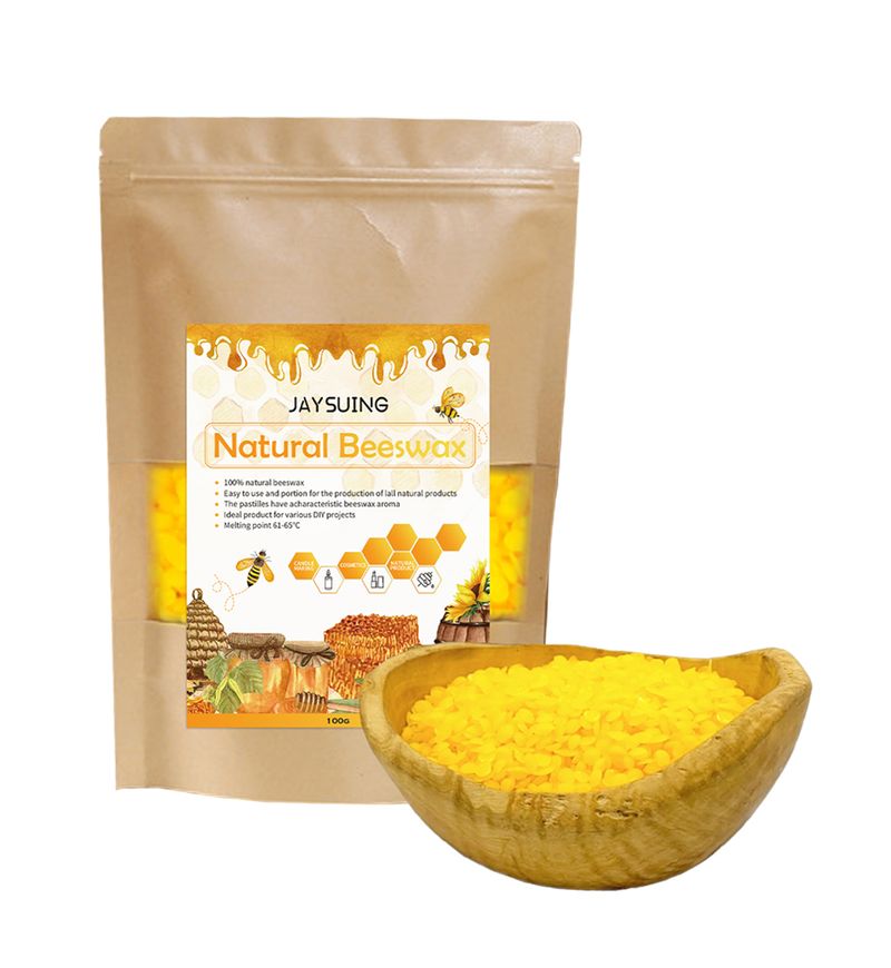 Jaysuing Beeswax Granules, Household Handmade Beeswax Sofa Floor Brightening Maintenance Furniture Leather Care Wax_voghion.com