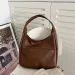 Vintage Hobo Bags: Women's Soft PU Leather Shoulder Bag, Large Capacity Retro Tote Handbag For Fall & Winter_voghion.com