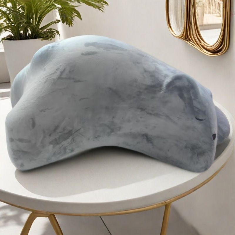 Lazy Sofa Adults, Single Small Sofa, Ins Style, High Aesthetic, Suitable For Living Room, Home, Bedroom, Reclining Bear_voghion.com