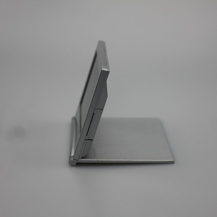 Folding desktop perpetual calendar electronic clock ultra-thin travel with date temperature alarm clock can be printed LOGO MT-033_voghion.com