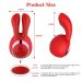Vibratori carini e sexy a forma di coniglio per donne, leccamento orale, anale, capezzolo, clitoride, vibratore per punto G Fema 7b4_voghion.com