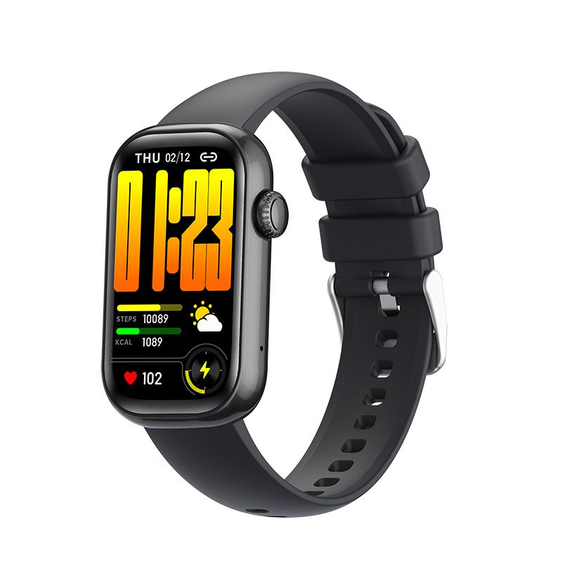 QS50 Smart-Armbanduhr mit Bluetooth-Anruf, dynamische Herzfrequenzüberwachung, Gesundheitsüberwachung, mehrere Sportsprachen, Informationserinnerung für Frauen_voghion.com