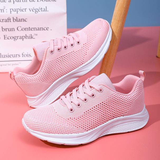 2024 Summer Thin Women's Comfortable, Breathable, Odor Hollow Single Mesh Anti slip Lightweight Daily Casual Shoes_voghion.com