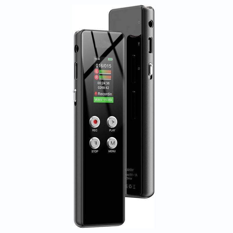 Groothandel 64GB voicerecorder met OEM-service - Professioneel draagbaar audio-opnameapparaat_voghion.com