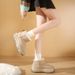 Damenschuhe Plüsch High Top Schneestiefel Damen Winter Neue Student Ins Version Warme Freizeitschuhe Baumwollschuhe LD7502_voghion.com