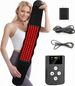 Gürtel, 10000 mAh kabelloser Infrarot-Gürtel, Taillenwickel-Pad-Gürtel, wiederaufladbare Vibrationsmassage, Wärme-Rotlichttherapie für den Körper_voghion.com