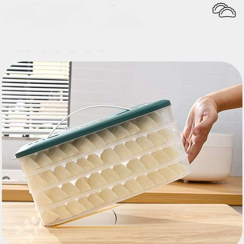 [69 000 personnes collectionnent] Boîte à raviolis, conservation fraîche scellée spéciale pour la congélation de qualité alimentaire, raviolis wonton surgelés_voghion.com