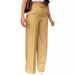 Stigende Wide Leg Straight Dress Pants With Pocket Women Plain Color Business Casual Pants Loose Fit Midi Waist Office Trousers_voghion.com