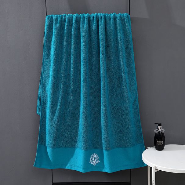 Towels And Bath Towels Pure Cotton Platinum Satin Embroidered Towels In Multiple Sizes_voghion.com