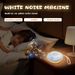 White Noise Machine Baby Soothing Portable White Noise Machine Breathing Night Light_voghion.com