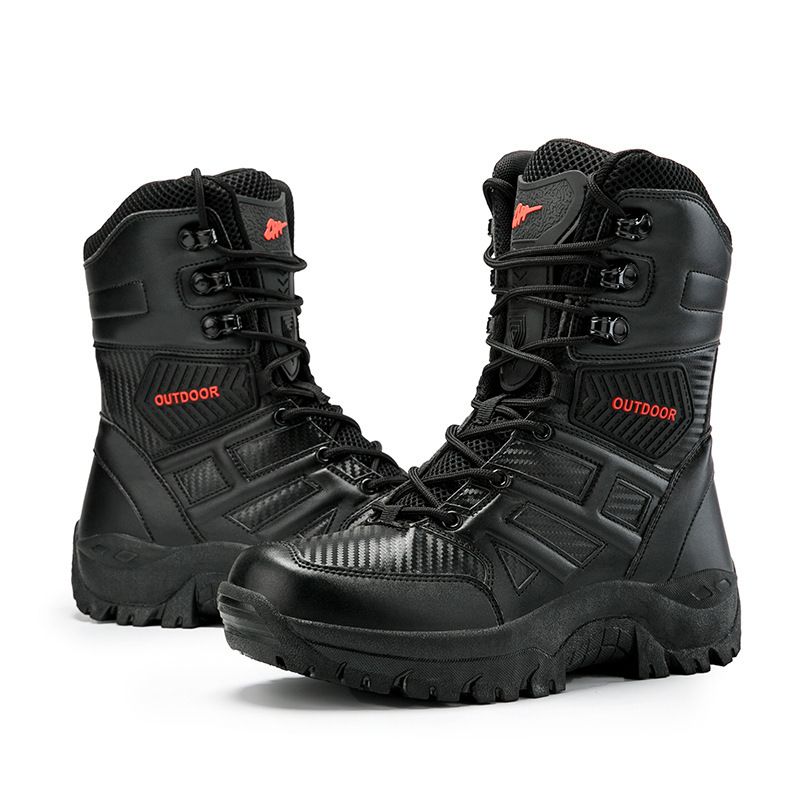 Plus-size Tactical Boots Combat Boots Waterproof Breathable Field Boots_voghion.com