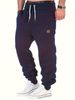 Lässige Jogginghose für Herren mit Fleecefutter – Hip-Hop-Jogginghose mit lockerer Passform für den Winter, elastischer Bund, bequem und stylisch_voghion.com