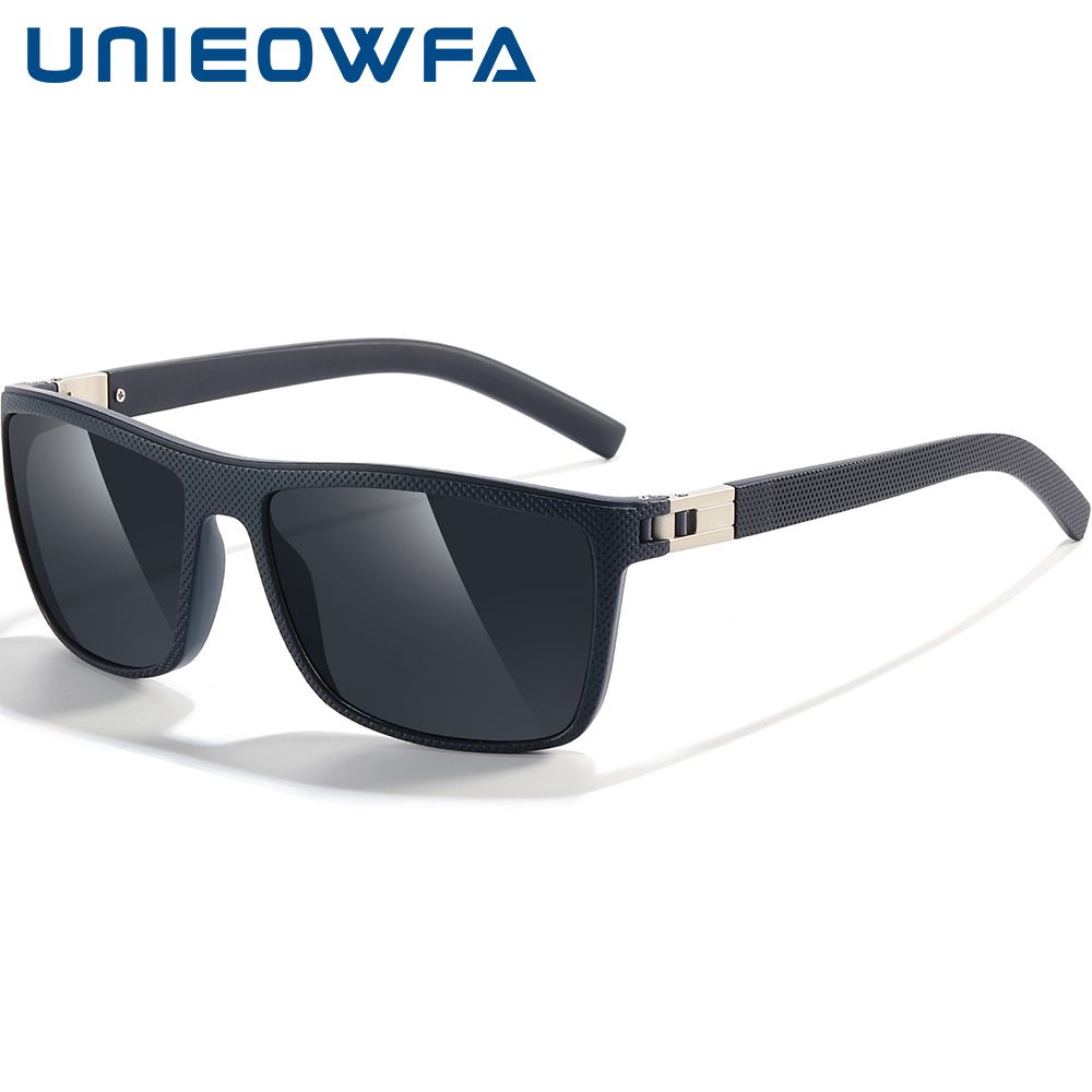 Modes polarizētas recepšu saulesbrilles vīriešiem TR90 kvadrātveida multifokālas progresīvas tuvredzības optiskās saulesbrilles vīriešiem UV400_voghion.com