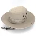Cappelli a tesa larga Cappello da pescatore Safari Boonie Uomo Panama Pesca Cotone Esterno Unisex Donna Estate Caccia Bob Sole_voghion.com