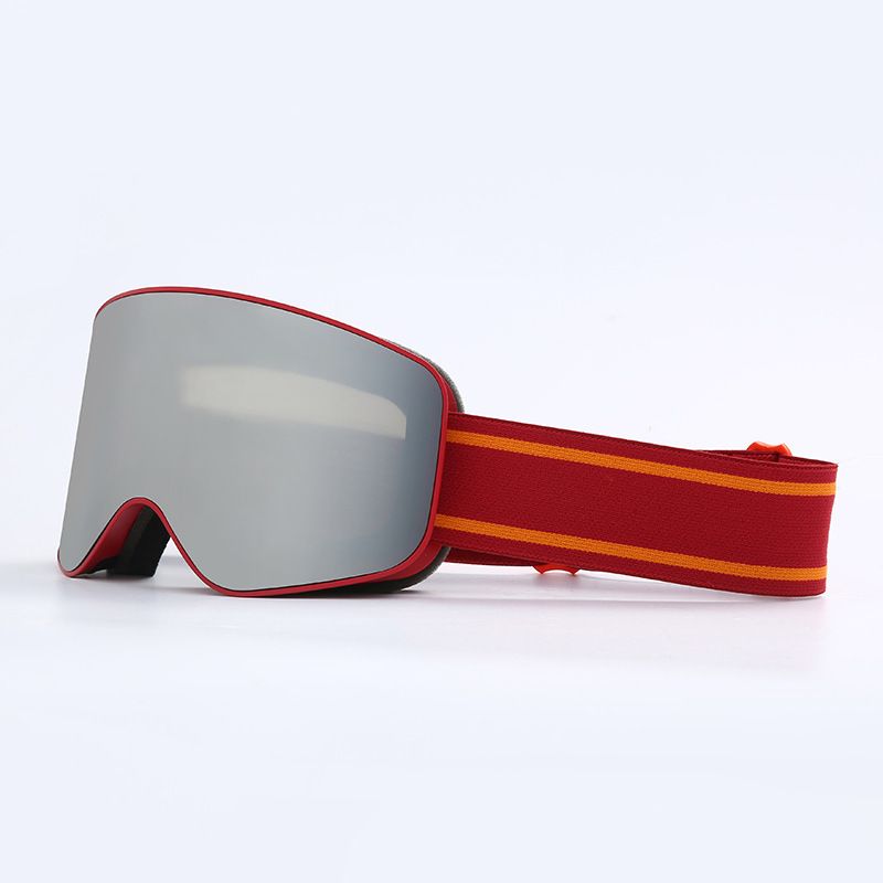Ski Snowboard Goggles Women Men Skiing Eyewear Mask UV 400 Snow Protection Over Glasses Adult Double Anti-Fog Cylindrical_voghion.com