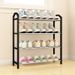 Modular Steel Shoe Rack – 3/4/5-Tier Adjustable Entryway Organizer (Easy Assembly, Space-Saving, Multi-Purpose)_voghion.com