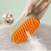 Massage Spray For Cats, Dogs, Pets, One Button, Steam Spray, Foldable Rotating Care Tool, Bath, Hair Removal Brush 3 In By PawParty Store_voghion.com