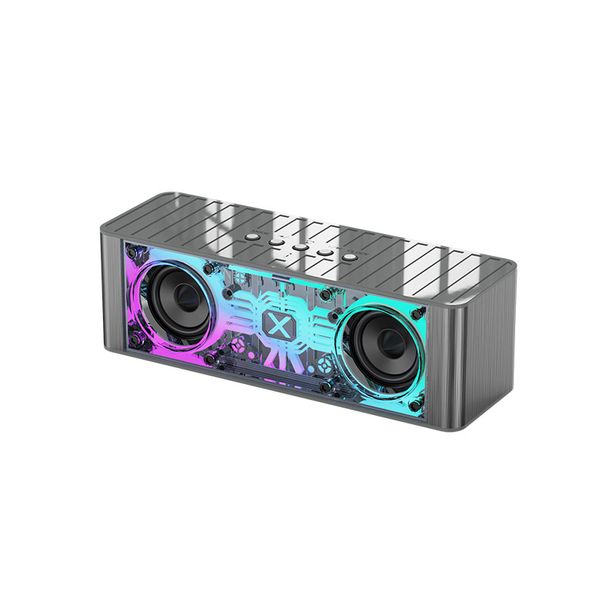 JY-28K RGB Bluetooth Speaker - Wireless Desktop Subwoofer With LED Lights For PC/Home_voghion.com