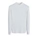 Men's Slim Fit Semi-Turtleneck Sweater - Autumn Long Sleeve Knit Pullover, Breathable Business Casual Solid Color Top For Urban Style_voghion.com