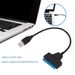 USB 2.0 To SATA 22pin Cable Adapter Converter Lines HDD SSD Connect Cord Wire 2.5in Hard Drives for Solid Drive Disk_voghion.com