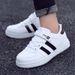 New Spring and Autumn 2025 Fashionable Breathable and Warm Boys' and Girls' Sports Shoes, Mid to Large Size, Trendy and Versatile Soft Sole Running_voghion.com