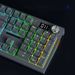【Reseña de marca 669000+】 Wolf Road LT104 Teclado mecánico con pantalla, teclado con cable personalizado, juego de deportes electrónicos, oficina_voghion.com