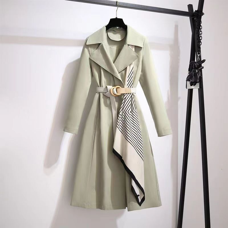 Women's spring and autumn plus size loose slim temperament women's casual student coat_voghion.com