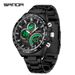 Digital Watch With Analog Display Waterproof Sport Watch With Dual Display, Alarm, Stopwatch Week & Date For Casual, Business & Outdoor Activities_voghion.com