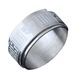 Rotating Versatile Heart Sutra 's Titanium Steel Index Finger Handicrafts Personalized Single Closed Ring for Trendy_voghion.com