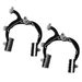 Upgrade your old system with this wear resistant raod Front and rear arch bicycle brake set (85 characters)_voghion.com