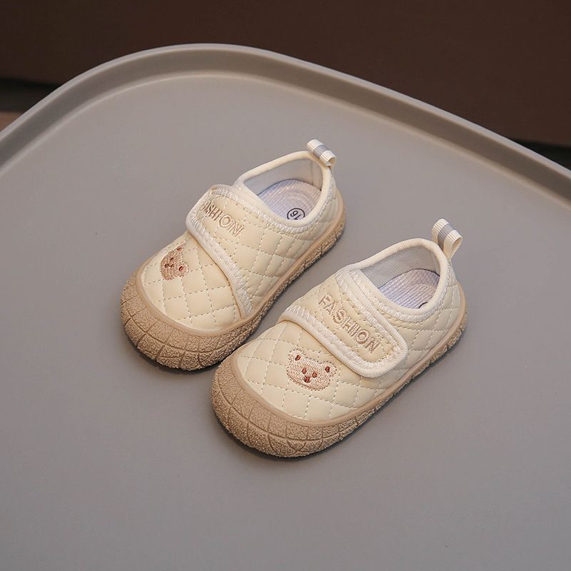 Mother & Kids Korean soft sole baby toddler shoes children's cloth shoes 2024 spring new boys and girls canvas shoes trend_voghion.com
